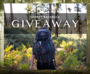 instagram giveaway osprey backpack