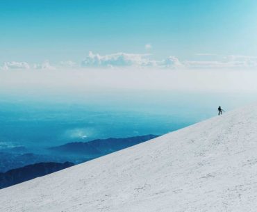 High altitude trekking in Mexico